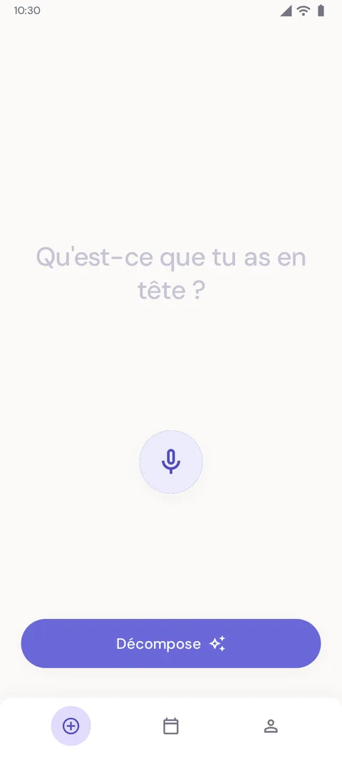 Hindigo screen — Capture