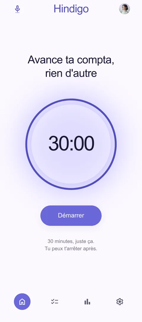 Hindigo screen — Do it